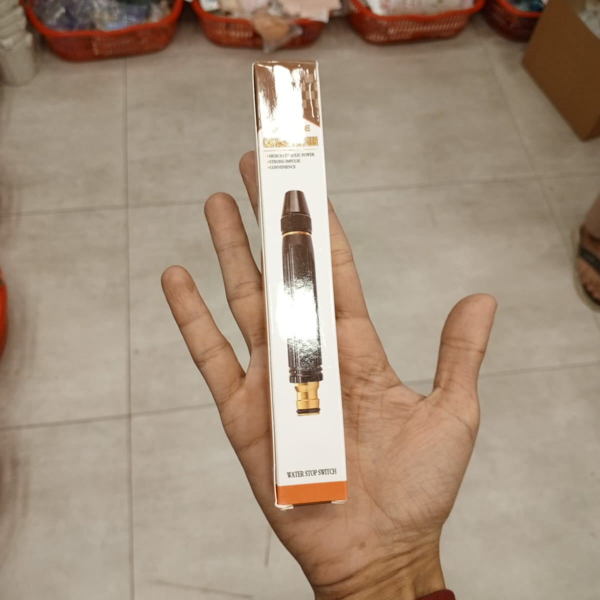 High-Pressure Metal Car Wash Gun & Cleaning Nozzle