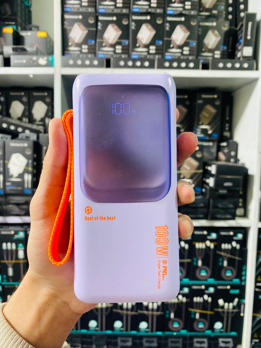 Moshuo 30000mAh 100W Power Bank with LED